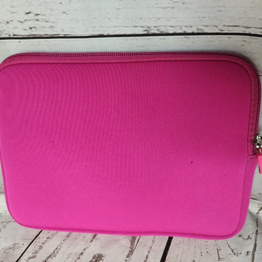 Owl Padded Zipper Tablet Case Pink